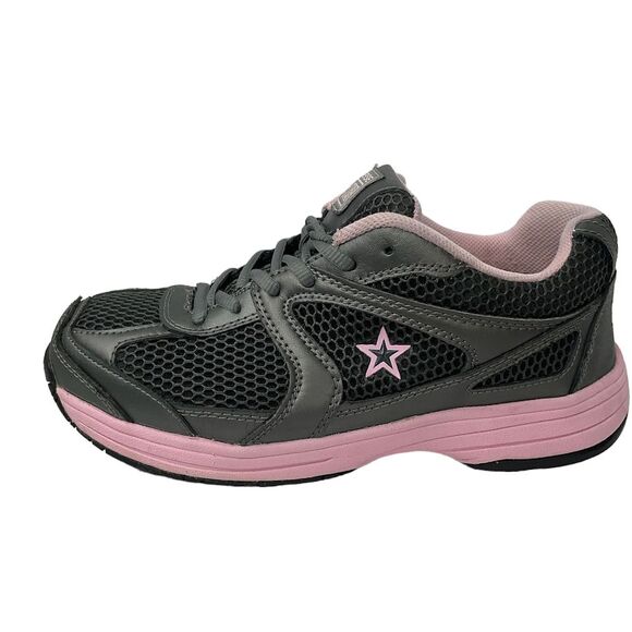 Converse C164 Women's Key Player Work Shoe Sneaker Safety Toe Size 8.5 Wide Pink - Picture 4 of 12